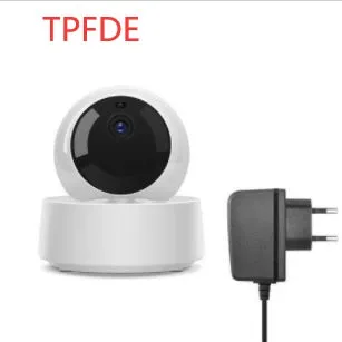 Sonoff 1080P HD WiFi indoor security camera with motion detection and 360-degree viewing angle on a white background