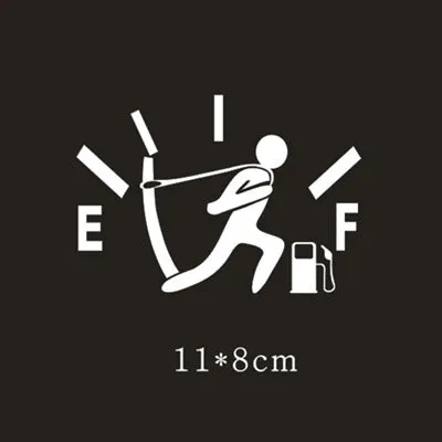 EF tank identification car sticker 12x9cm film material strong adhesive body sticker in colour options