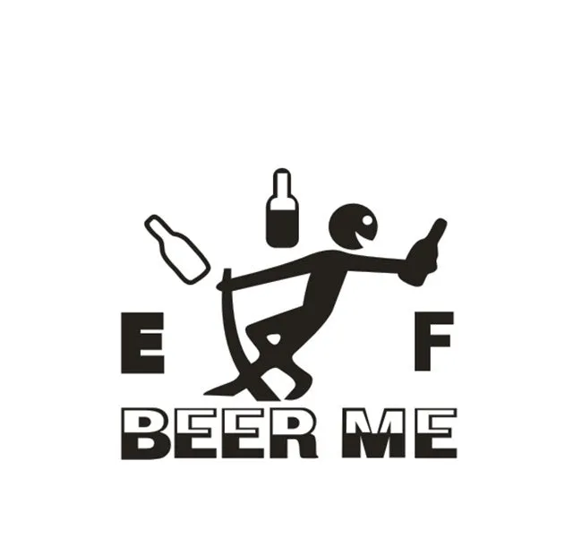 EF tank identification car sticker 12x9cm film material strong adhesive body sticker in colour options