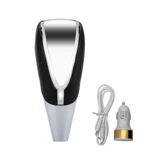 Car shift lever light accessory with touch sensor LED in red blue white for GM universal fit