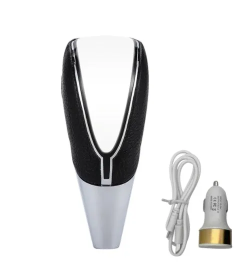 Car shift lever light accessory with touch sensor LED in red blue white for GM universal fit