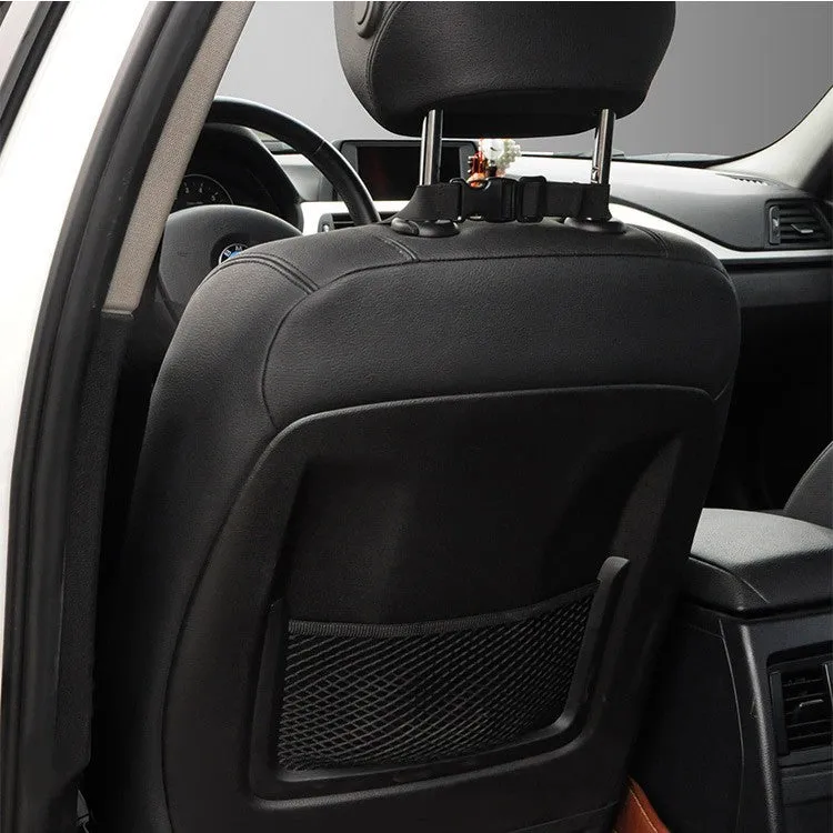 Memory cotton car waist back cushion in solid colour with universal design for driving comfort