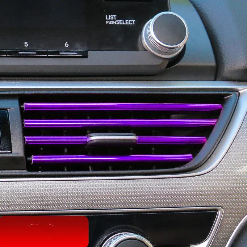Bright bar retro reflective trim strip sticker in multiple colours for car exterior decoration