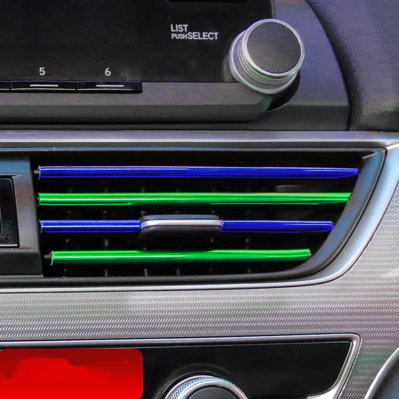 Bright bar retro reflective trim strip sticker in multiple colours for car exterior decoration