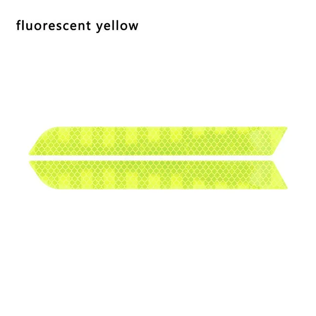 Car rear bumper reflective sticker PET film light bar red single chip 21.5x2.5cm