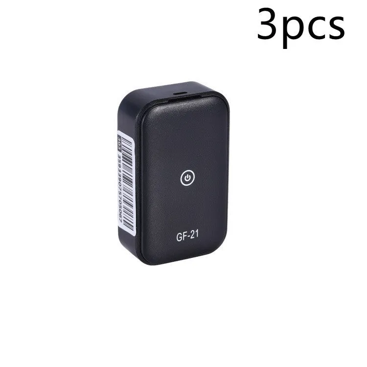 GF07 anti-lost GPS tracker 35x20x14mm ABS black with SOS alarm