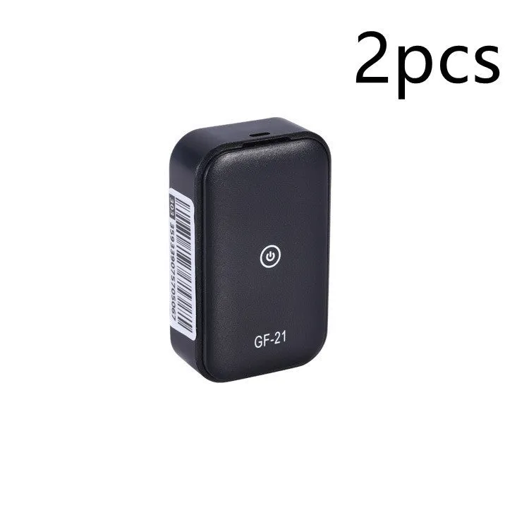 GF07 anti-lost GPS tracker 35x20x14mm ABS black with SOS alarm