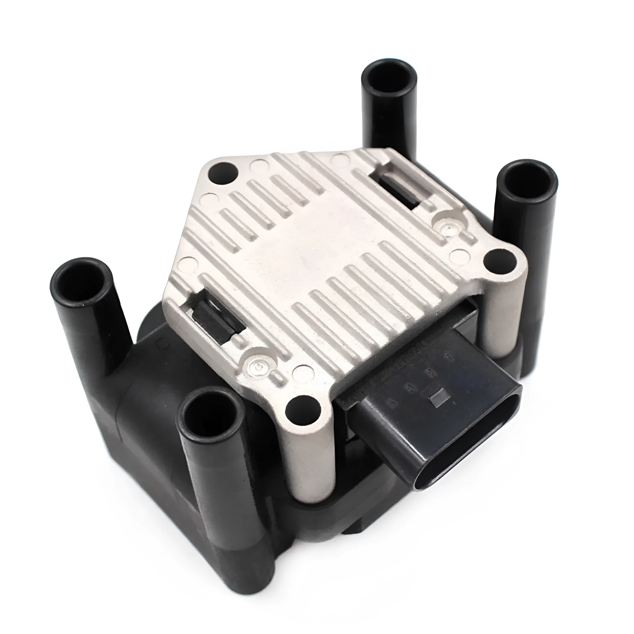 Ignition coil part number 032905106B in ABS housing for 4-cylinder engine replacement
