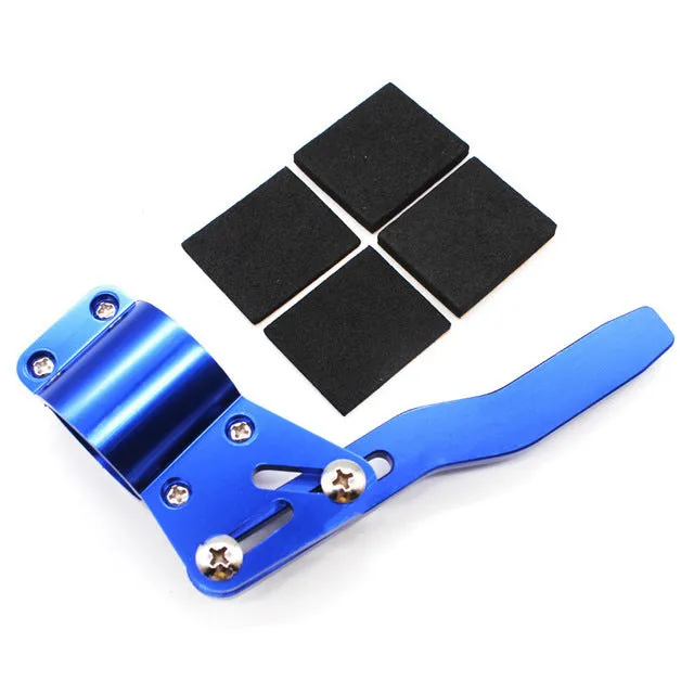 Aluminium alloy car steering wheel lengthening bar in silver colour with general fitment design