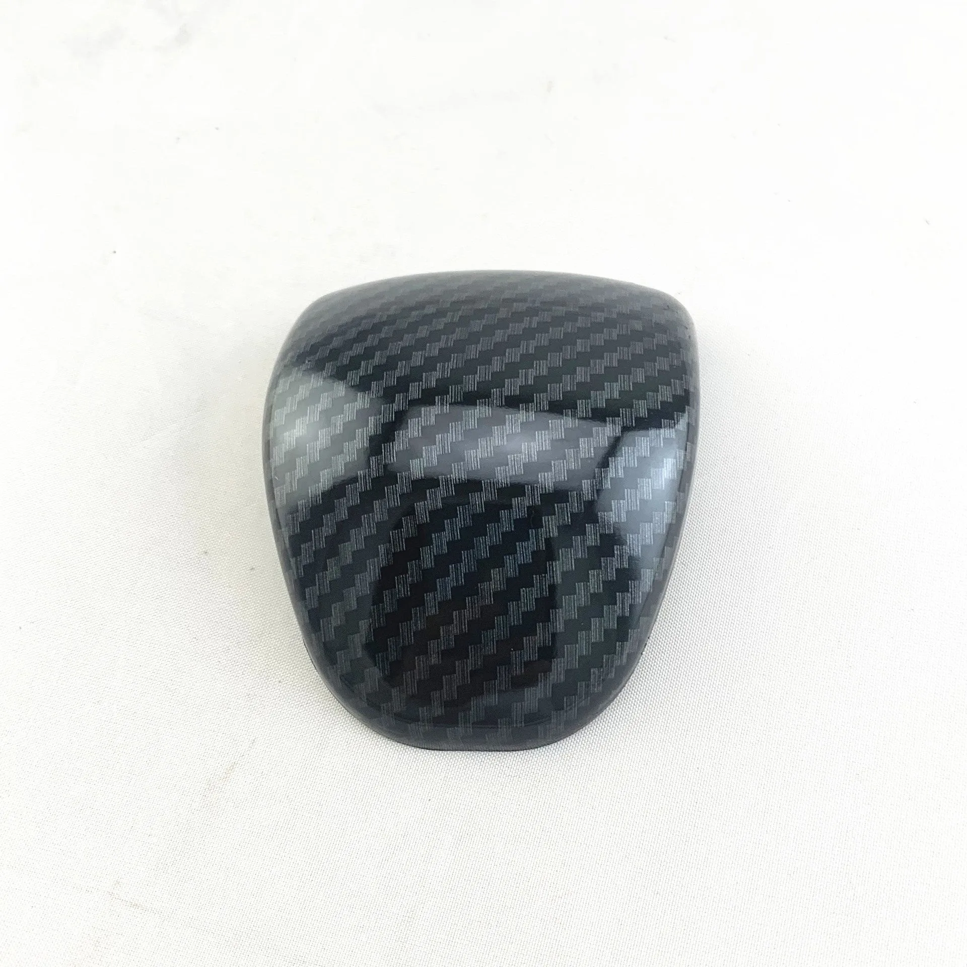 Carbon fibre pattern gear shift cover for automatic transmission car interior