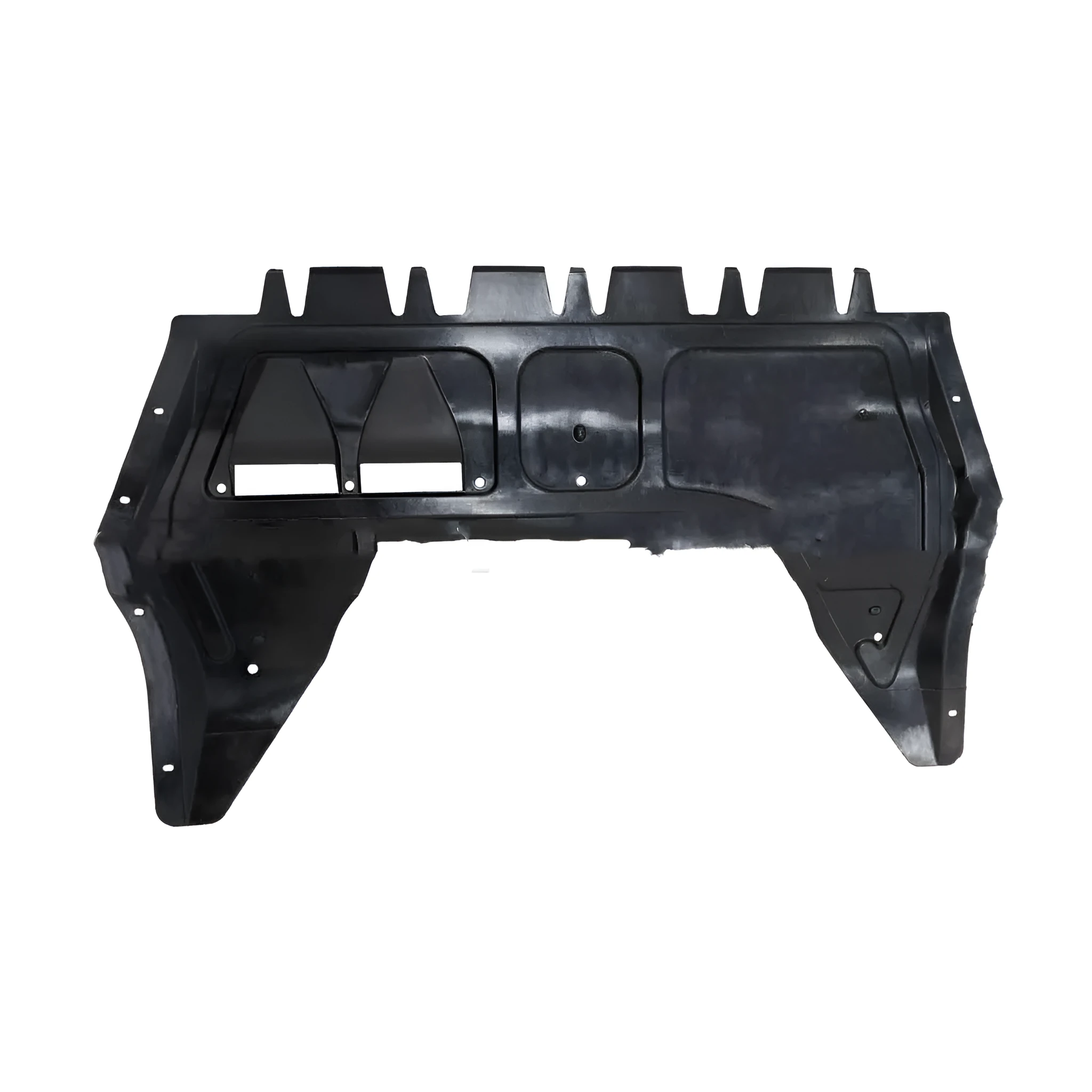 Black plastic engine lower guard plate for VW Jetta and Beetle with OEM 5C0825237D