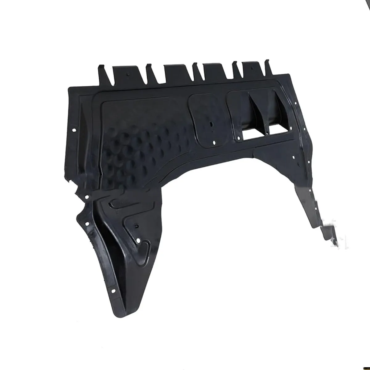 Black plastic engine lower guard plate for VW Jetta and Beetle with OEM 5C0825237D