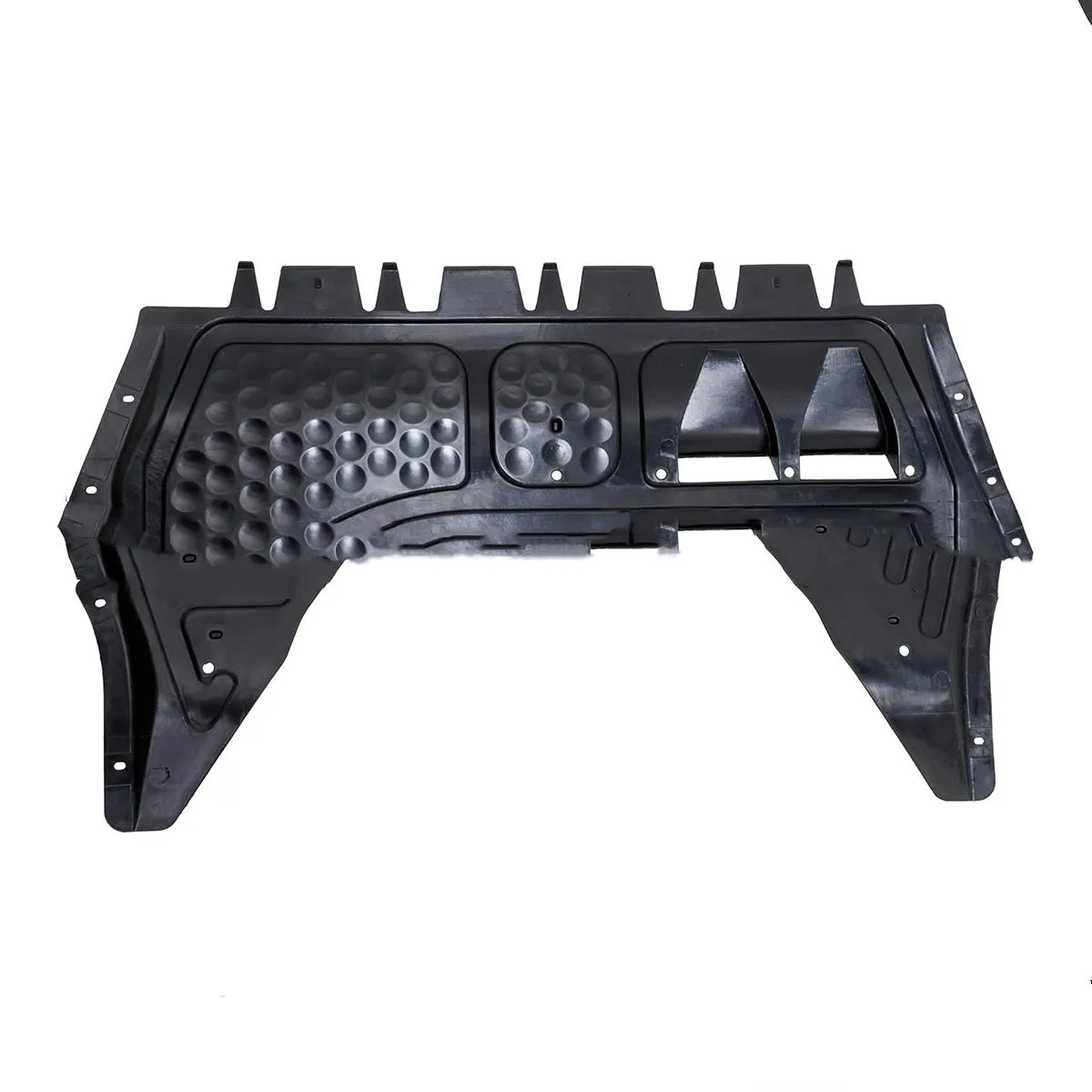 Black plastic engine lower guard plate for VW Jetta and Beetle with OEM 5C0825237D