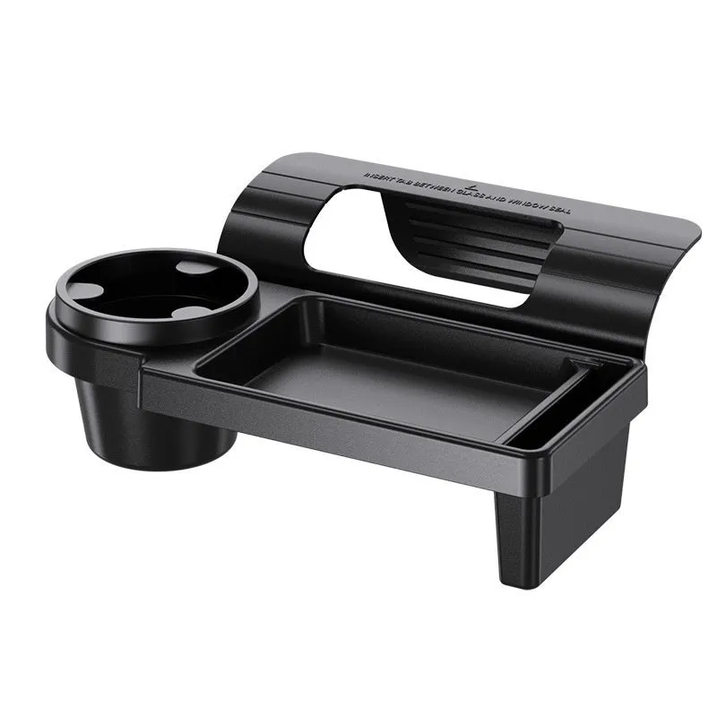 Car multifunction storage box hanging on door trim plastic car interior organiser black or grey colour
