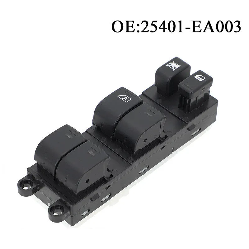 Black ABS plastic automotive window switch accessory 17x7x6cm