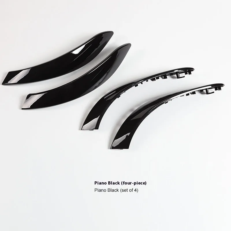 Inner Frame Carbon Fibre Handle Outer Cover in Carbon Fibre Pattern, Piano Black, Silver, and More – Compatible with 2-Piece and 4-Piece Set Options in Multiple Colours for Customisation