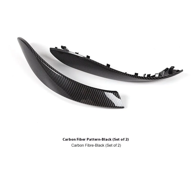 Inner Frame Carbon Fibre Handle Outer Cover in Carbon Fibre Pattern, Piano Black, Silver, and More – Compatible with 2-Piece and 4-Piece Set Options in Multiple Colours for Customisation