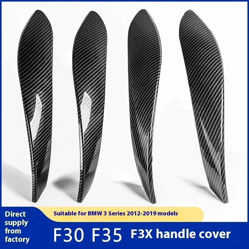 Inner Frame Carbon Fibre Handle Outer Cover in Carbon Fibre Pattern, Piano Black, Silver, and More – Compatible with 2-Piece and 4-Piece Set Options in Multiple Colours for Customisation