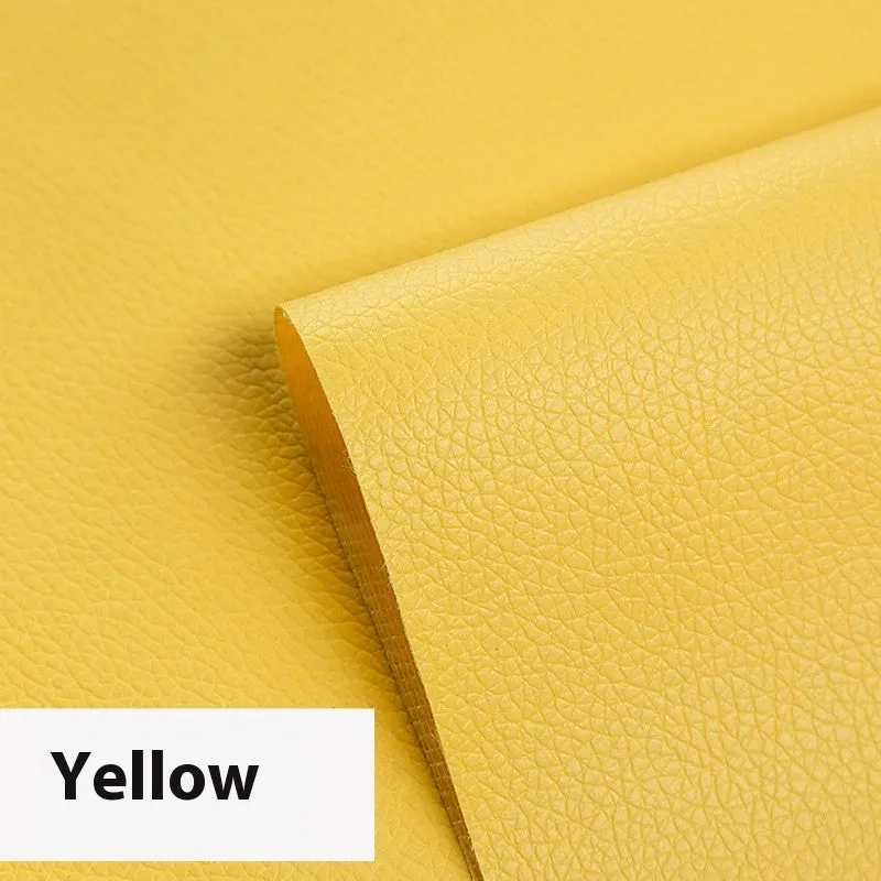 Self-adhesive PVC leather repair patch 50x138cm 0.5mm thick for sofa and car seat renovation