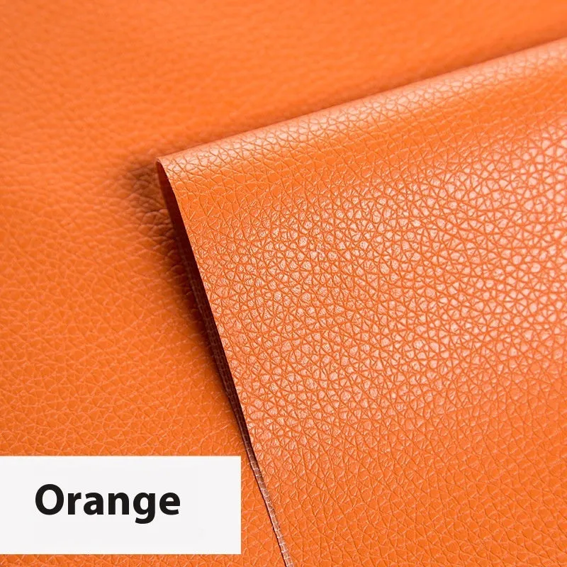 Self-adhesive PVC leather repair patch 50x138cm 0.5mm thick for sofa and car seat renovation