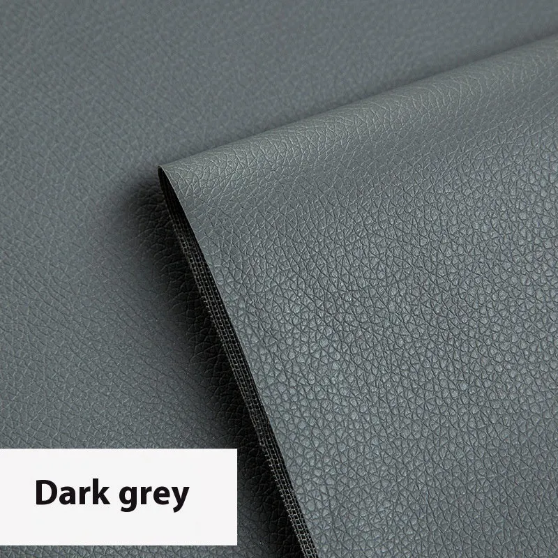 Self-adhesive PVC leather repair patch 50x138cm 0.5mm thick for sofa and car seat renovation