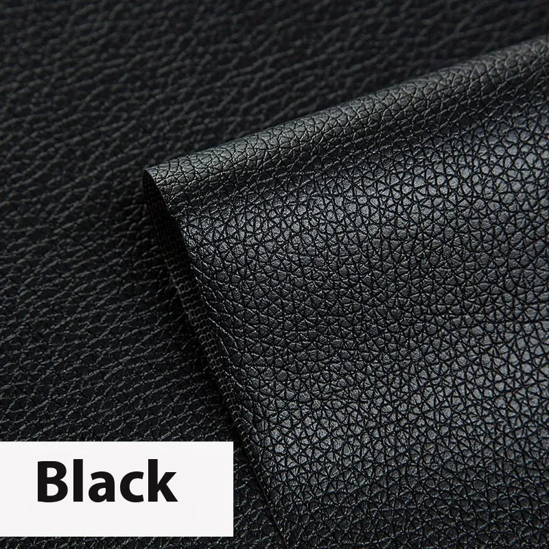 Self-adhesive PVC leather repair patch 50x138cm 0.5mm thick for sofa and car seat renovation