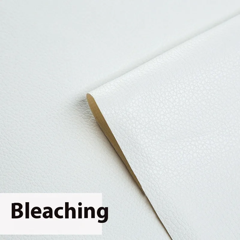 Self-adhesive PVC leather repair patch 50x138cm 0.5mm thick for sofa and car seat renovation