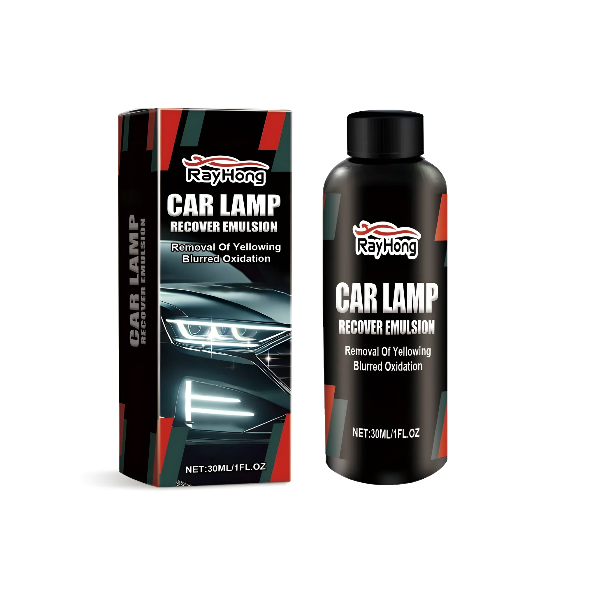 Car headlight repair polishing paste 30ml tube for plastic lens restoration