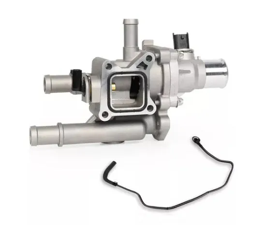 Thermostat assembly with water pipe for Cruze and GM DAEWOO engines part number 25192228