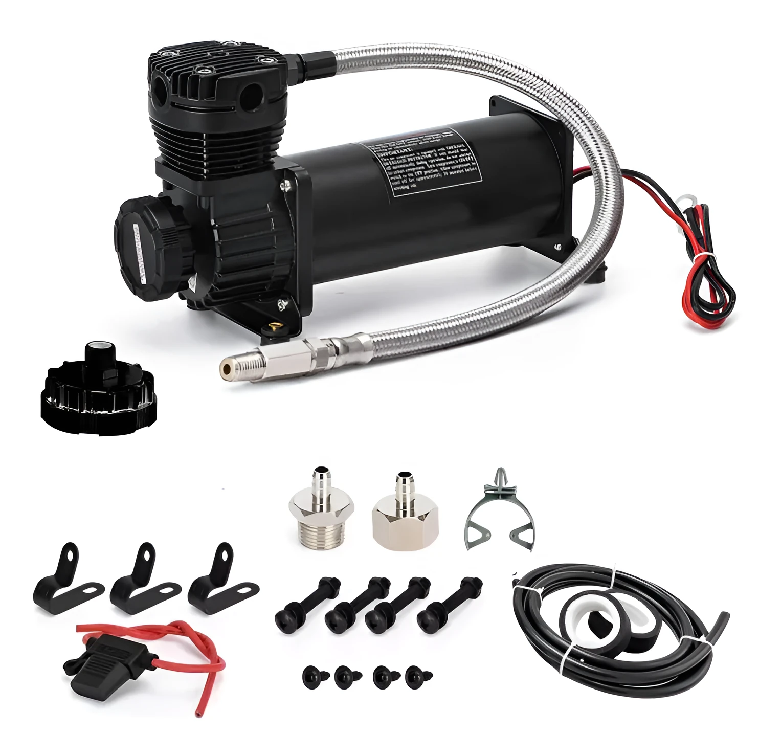 Black 280W 300psi car modified air compressor model 102-5E