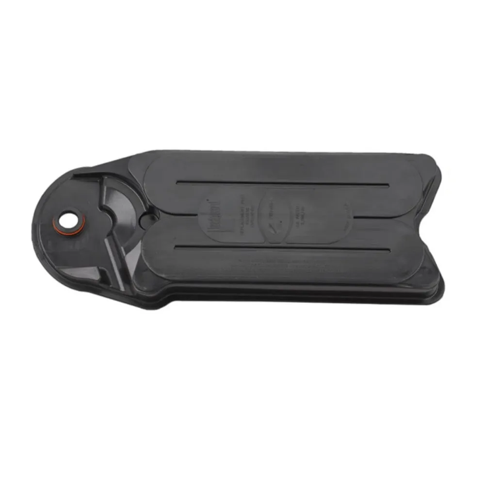 Black automotive crankcase ventilation filter for vehicle maintenance