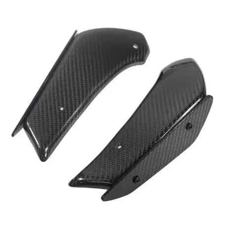 Motorcycle air deflector spoiler diversion cover for ZX10R in acrylic plastic with non-broken ring installation