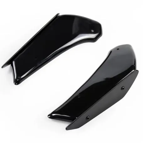 Motorcycle air deflector spoiler diversion cover for ZX10R in acrylic plastic with non-broken ring installation