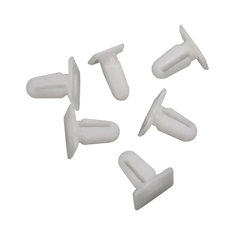 Automobile plastic nails and buckles trim clips in D318 colour, 60-piece pack for car interior panel fixing
