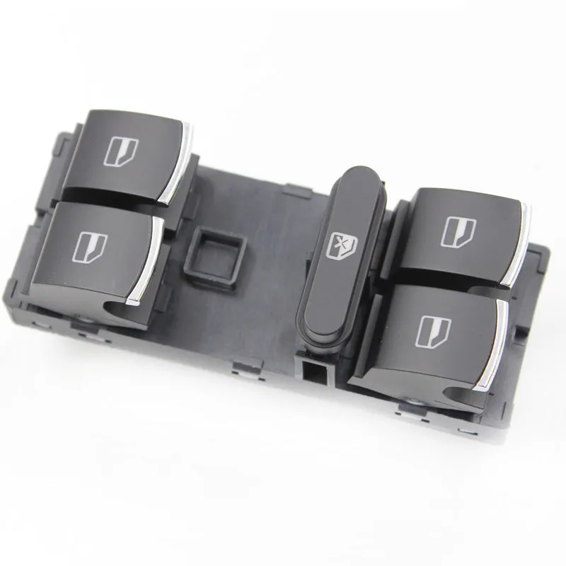 Electric car window glass lifting switch 5ND 959 857 black plastic for Volkswagen models