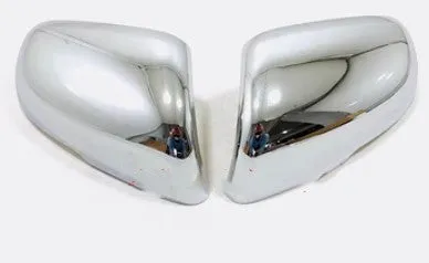 Car rearview mirror protection cover with tremella pattern in plastic construction showing shell and rain brow fitting styles