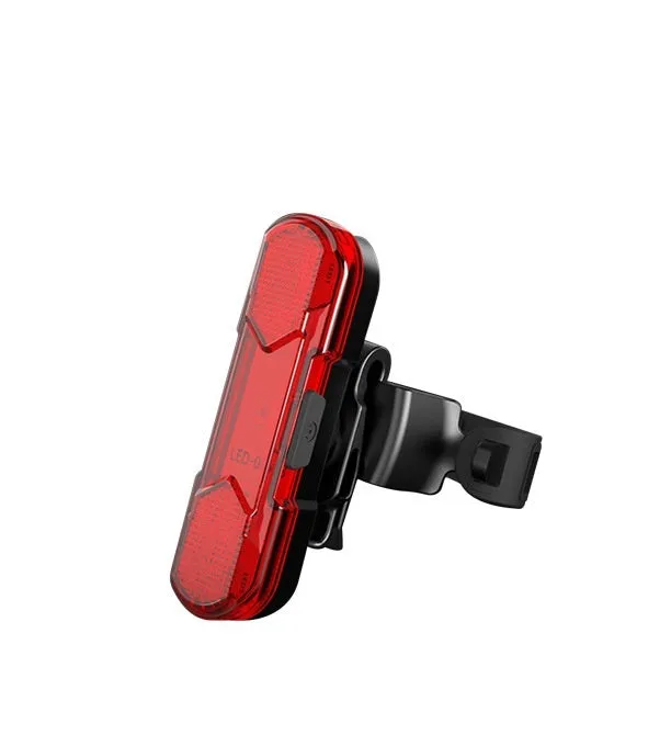 Rechargeable Baojia lifting bracket bicycle light black plastic with taillight and data cable