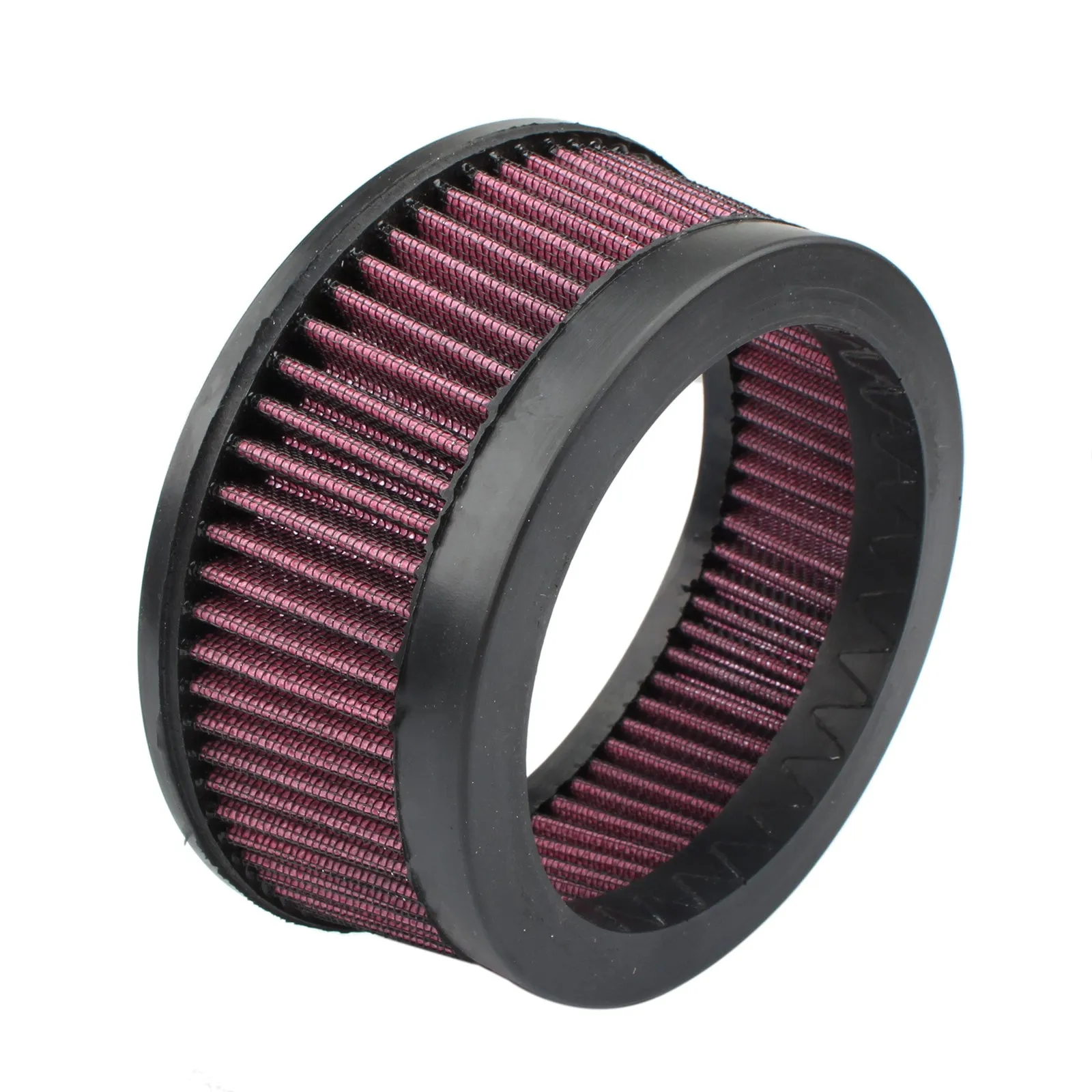 MP09-JJL aluminium air filter cartridge in assorted colours: black, red, blue, and electroplated finishes.