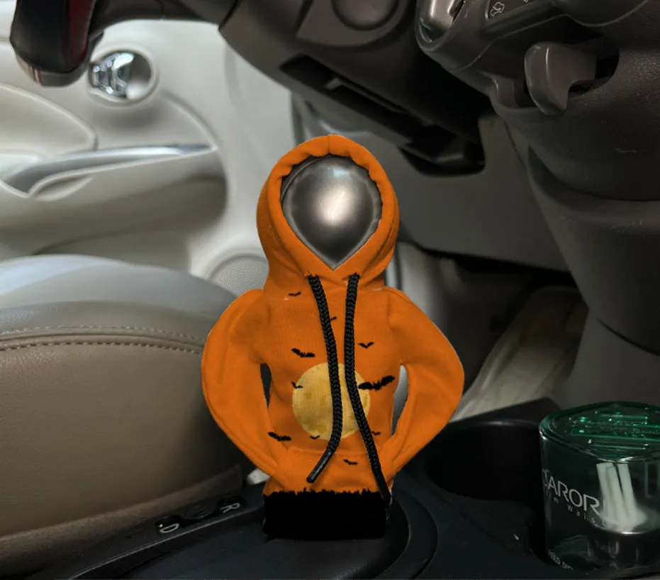 Halloween decorative sweater-style gear handle rod cover in polyester for car interior