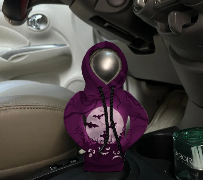 Halloween decorative sweater-style gear handle rod cover in polyester for car interior