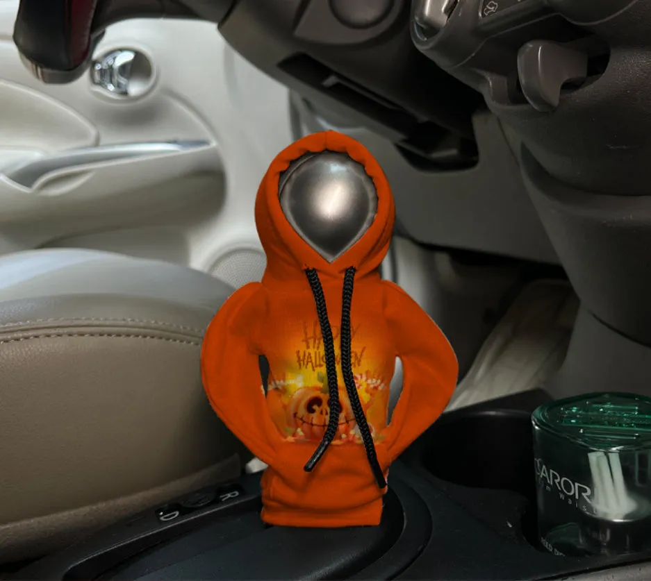 Halloween decorative sweater-style gear handle rod cover in polyester for car interior