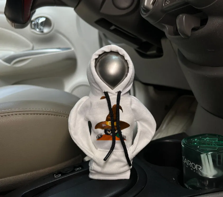 Halloween decorative sweater-style gear handle rod cover in polyester for car interior