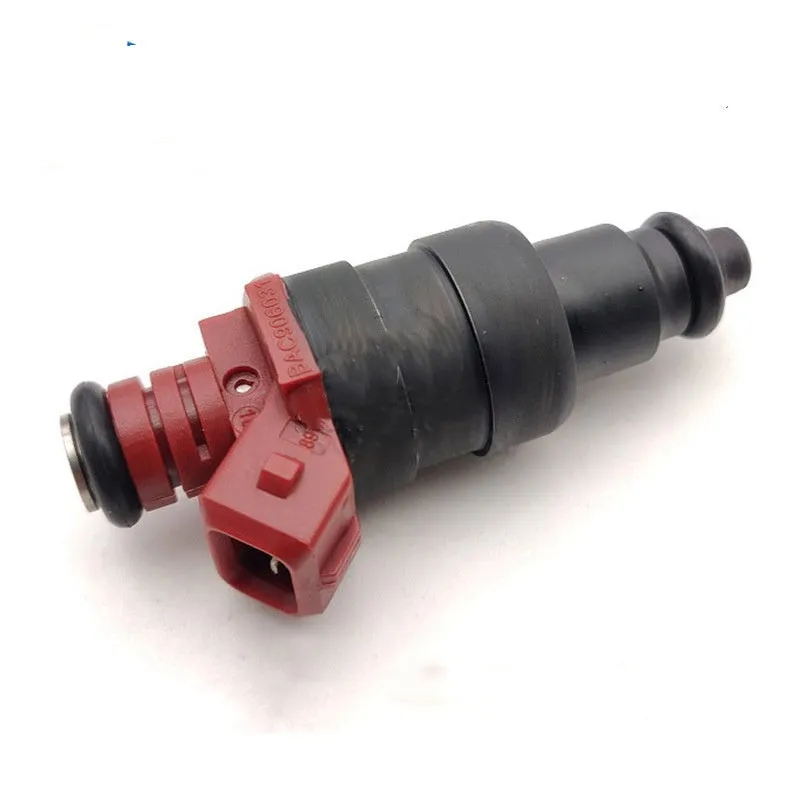 Car fuel injection nozzle BAC906031 in black ABS material for Volkswagen Golf