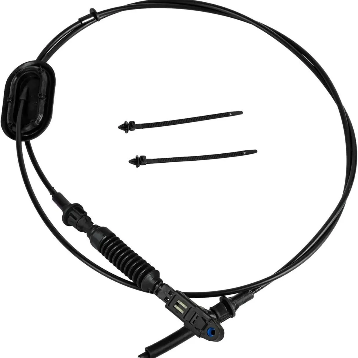 Black gear selector cable 15037353 41x30x3cm for manual transmission replacement