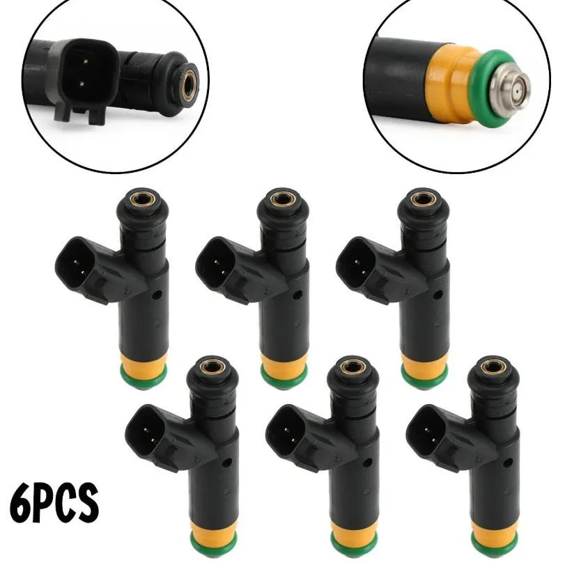 Black Ford F150 fuel injector with OEM numbers YR3E-A4A CM4881 CM4955