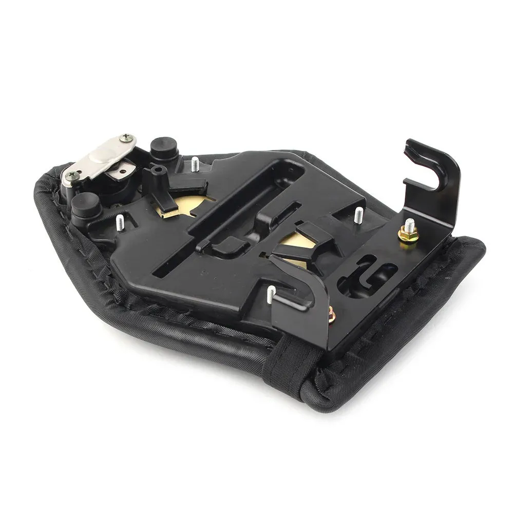 BMW S1000RR HP4 rear leather seat bag lockable waterproof motorcycle cushion sponge PU leather ABS bottom plate