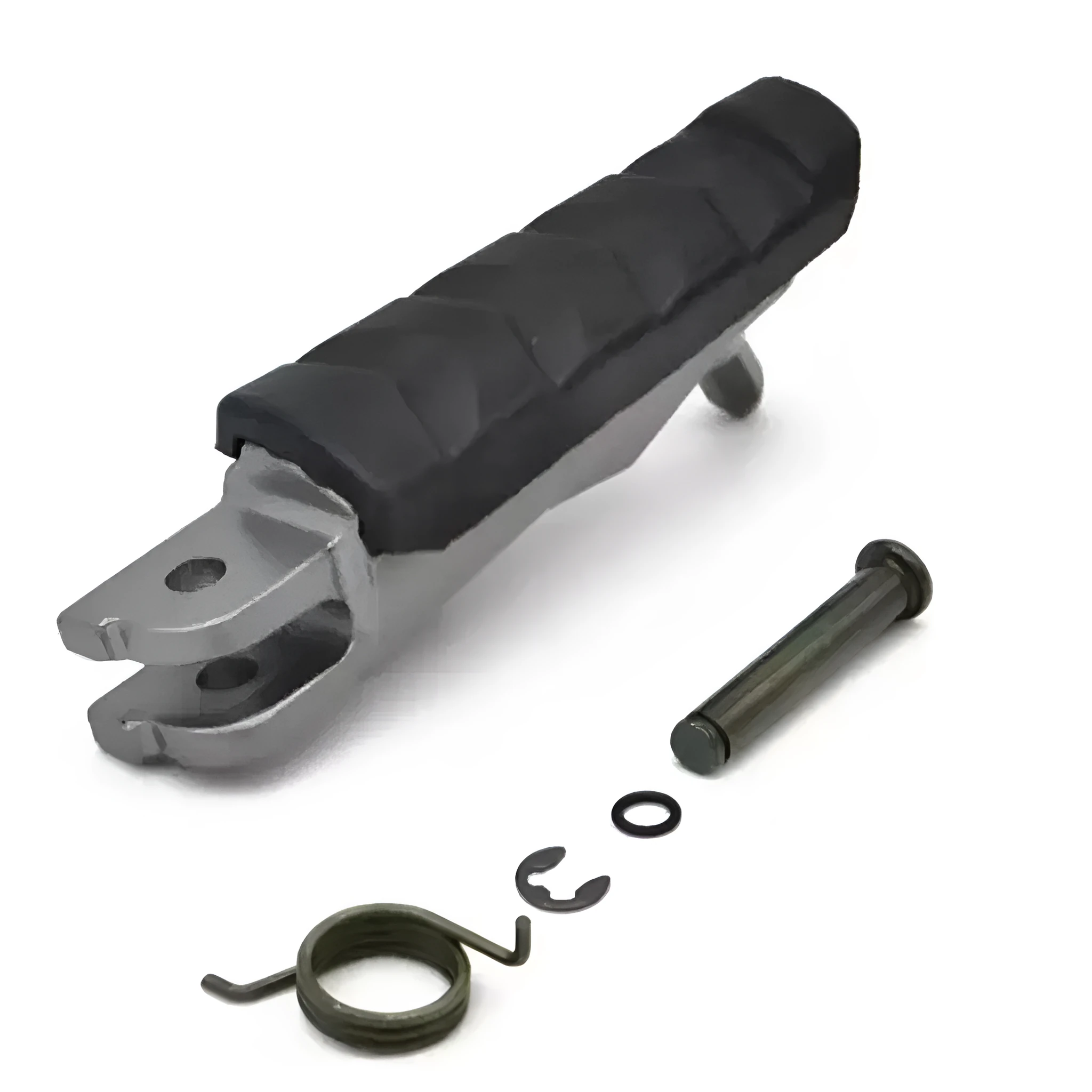 Right foot pedal for Italika 250z 250sz motorcycle, black, metal construction