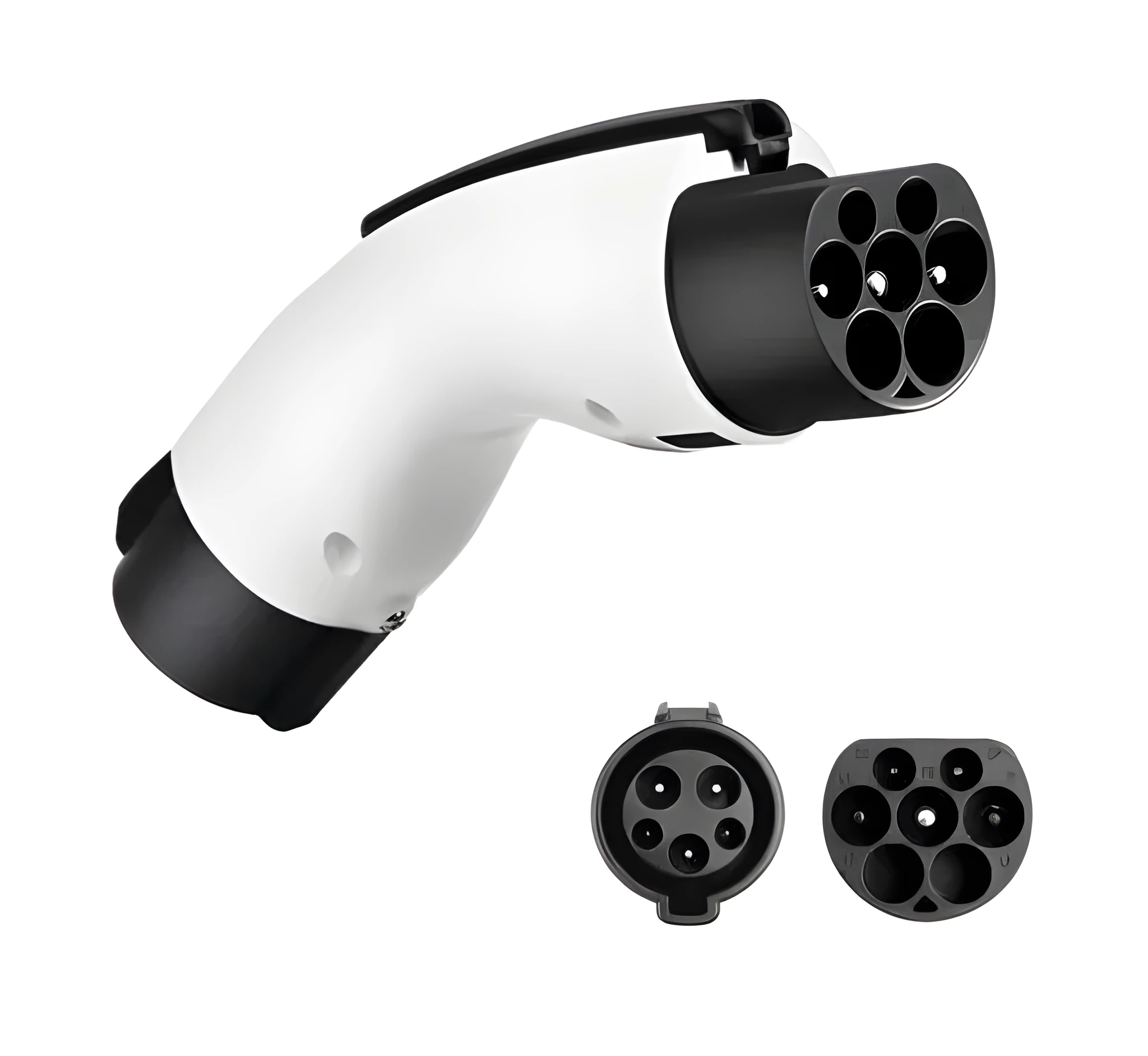 J1772 to GB T charging gun converter AC 32A white adapter for electric vehicle charging