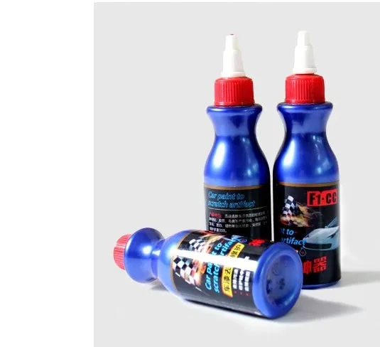Recipe car paint repair liquid scratch remover bottle for light scratches and prints