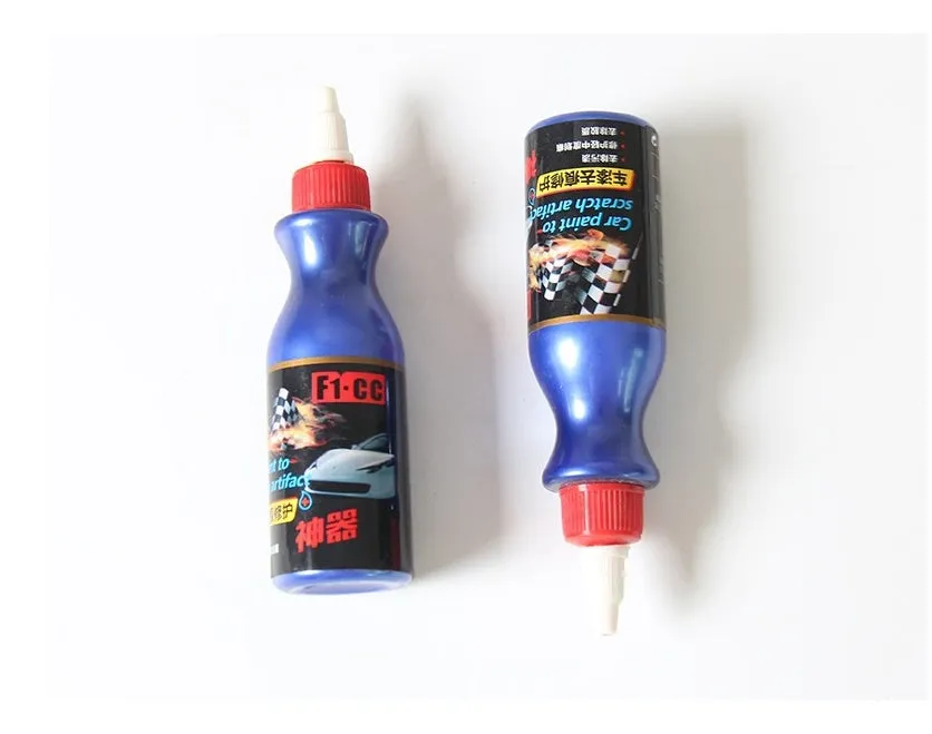 Recipe car paint repair liquid scratch remover bottle for light scratches and prints